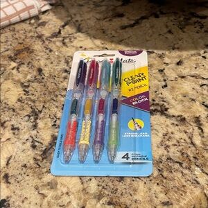 Paper Mate Clear Point Color Block Mechanical Pencils